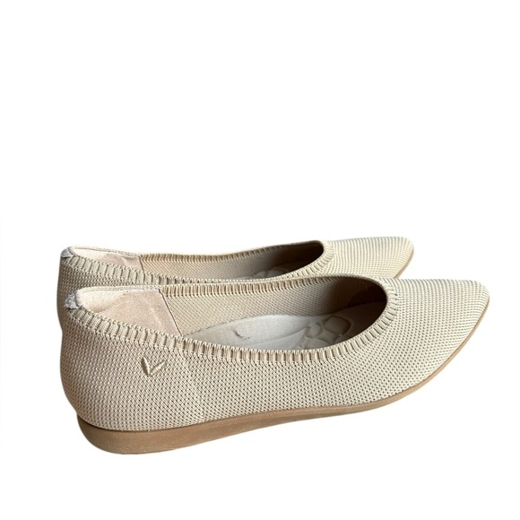 Vavaia Aria walker pointed toe ballet flats-in color nude size size 39/US8 - Picture 4 of 8